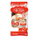 いつものごはんをかえるだけでカロリー35％オフ、糖質36％オフ、なのに食物繊維は普通のごはんと比べて約9倍！ 今、摂取カロリー対満腹感”を表す「カロパ（カロリーパフォーマンス）」が話題です。 へるしごはんは低カロリー、なのに美味しい！ その理由はこんにゃく等で代替するのでなく、米と大麦を使用することで食べ応えがあり、ごはんならではの満腹感を得ることができます。我慢することなくしっかり食べてお腹を満たすことができるので、スリム生活を無理なく続けることが期待できます。 JANコード【4973512275333】商品詳細 内容量 450g(150g×3個) 原材料 米(国産)、大麦、還元難消化性デキストリン、酸味料 商品区分 食品 広告文責 三嶋商事株式会社 フリーダイヤル 0120-244-168　 ※お客様のための連絡先です。営業電話はご遠慮下さい。 1パック(150g)あたり サラヤ(株) 　低GI へるしごはん(炊飯パック) 賞味期限保証　到着日から1ヶ月以上 成分 含量 成分 含量 エネルギー（kcal） 160 糖質 (g) 35.0 たんぱく質 (g) 2.9 食物繊維 （g） 4.2 脂質 (g) 0 ナトリウム （mg） 0