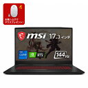 MSI エムエスアイ ゲーミングノートPC Katana GF76 11U Windows 11 17.3型 Core i7 GeForce RTX 3050 Ti メモリ 16GB SSD 512GB KATANA-GF76-11UD-671JP