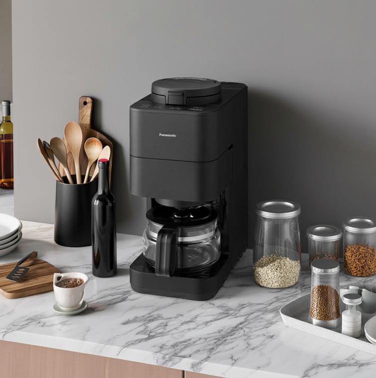 パナソニック コーヒーメーカー NC-A58-K 全自動ミル＆自動洗浄 冬ギフトにもおすすめ 6つの味わい