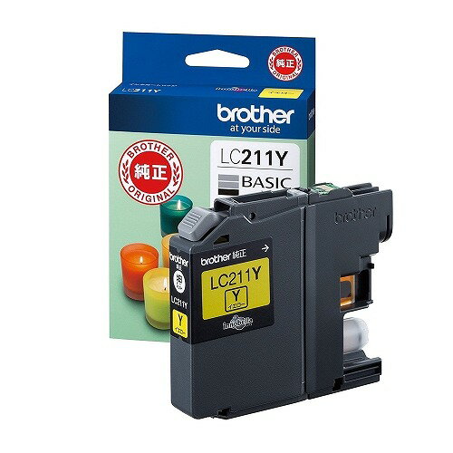 Genuine Products - ブラザー brother 純正インクカートリッジ イエロー LC211Y 父の日 ギフト 2026 贈り物 プレゼント 母 父 ペアギフト