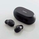 エレコム ELECOM フルワイヤレスイヤホン FAST MUSIC ブラック LBT-TWS12BK(2)
