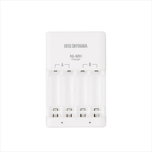 アイリス BCR−CMH 充電池 単3形・単4形兼用充電器 充電式電池 専用充電器 BIGCAPA Recharge