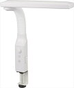 オーム電機 LEDクランプライト 調光・調色 デスクライト デスクランプ クランプ 固定 AS-LE94BG-W1 06-3897 OHM ホワイト LEDスタンド