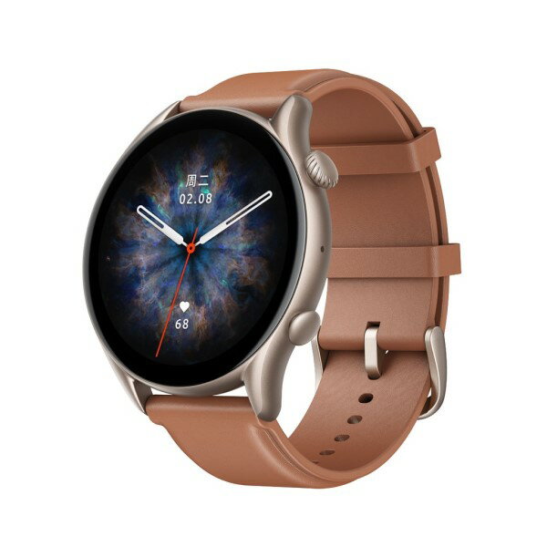 GPSスマートウォッチ GTR3 Pro ブラウンレザー Amazfit（アマズフィット） GTR3PRO-BR