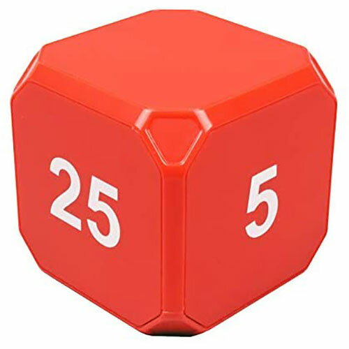 Datexx TimeCubePlus タイムキューブプラス プリセットタイマー 5・10・20・25分 レッド DF-48 父の日 ギフト 2026 贈り物 プレゼント 母 父 ペアギフト