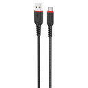 JTT hoco X59 ANTI-BENDING Type-Cケーブル ブラック X59-ANTBTC-BK(2)