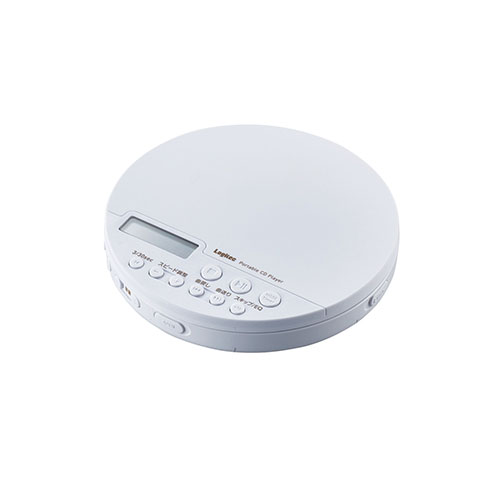 エレコム ポータブルCDプレーヤー/リモコン付属/有線&Bluetooth対応/ホワイト LCP-PAPB02WH エレコム ポータブルCDプレーヤー/リモコン付属/有線&Bluetooth対応/ホワイト LCP-PAPB02WH