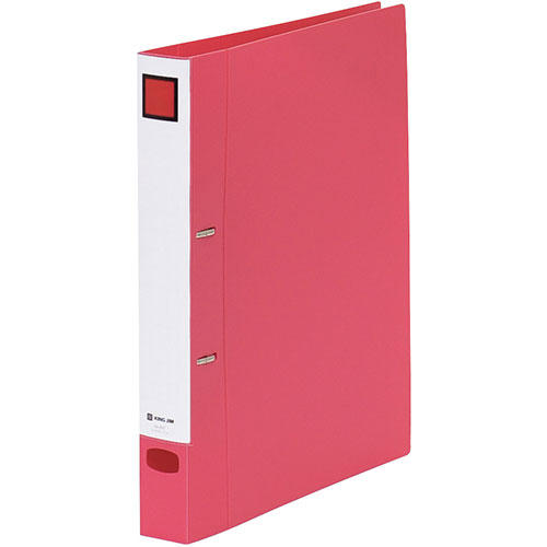KING JIM キングジム Dリングファイル(脱着)A4S 赤 背幅50mm KJ-687-RD