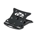 MCO 回転式ノートPCスタンド ブラック NS-04/BK