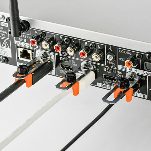 【5個セット】 サンワサプライ I/OロックHDMI-WIDE(AVレシーバー用HDMIプラグ対応)...