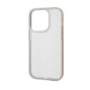 エレコム iPhone 14 Pro ハイブリッドケース サイドメッキ PM-A22CHVMGD