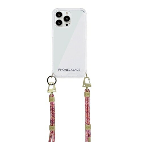 Rakuten - PHONECKLACE クロスボディストラップ付きクリアケース for iPhone 13 Pro Rainbow PN21608i13PRB 父の日 ギフト 2026 贈り物 プレゼント 母 父 ペアギフト