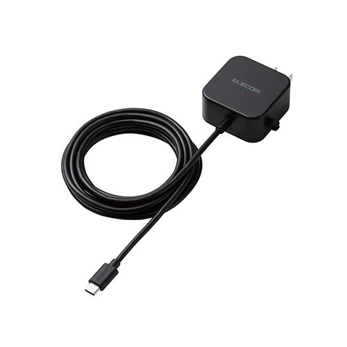 エレコム AC充電器/スマホ・タブレット用/2.4A出力/Type-C/USB-C/ケーブル一体型/2.5m/ブラック MPA-ACC21BK エレコム AC充電器/スマホ・タブレット用/2.4A出力/Type-C/USB-C/ケーブル一体型/2.5m/ブラック MPA-ACC21BK