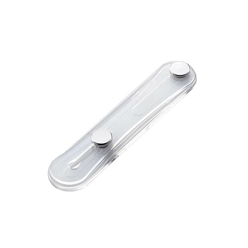 エレコム スマートフォン用ストラップ/スマホバンド/ソフト素材/クリア P-STBCLCR