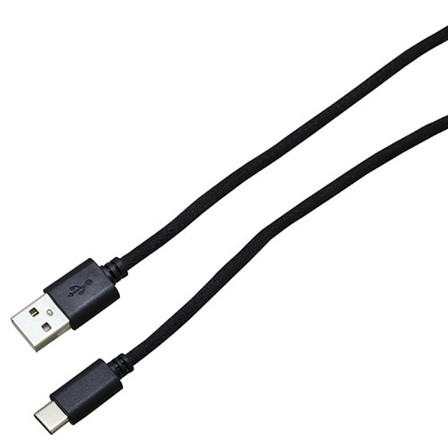 BAUT Type-C/Type-Aメッシュケーブル 3A 0.5m BK BUSACM050BK BAUT Type-C/Type-Aメッシュケーブル 3A 0.5m BK BUSACM050BK