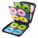 サンワサプライ DVD・CDセミハードケース(160枚収納・ブラック) FCD-WL160BKX5
