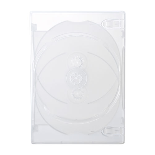サンワサプライ DVDトールケース(4枚収納・10枚セット・クリア) DVD-TN4-10CL 父の...