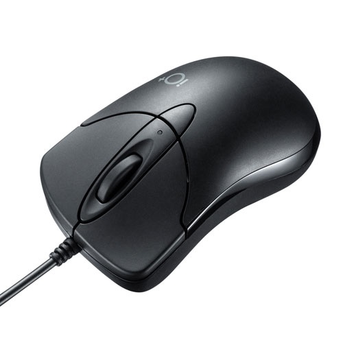 Trackball - 【5個セット】 サンワサプライ 静音有線ブルーLEDマウス ”イオプラス” MA-IPYBS301BKX5 父の日 ギフト 2026 贈り物 プレゼント 母 父 ペアギフト
