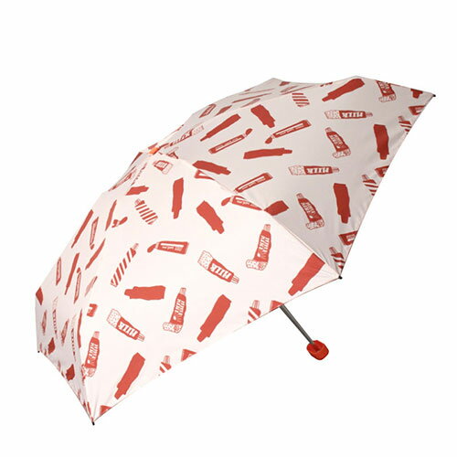 この世界のどこかにある不思議なスーパーマーケット「CHAMCHAM MARKET」をテーマにした傘ブランドです全長14.9cmと手のひらサイズなので、小さなバッグでもかさ張らない。傘袋が伸縮するので、袋に収納しづらいストレスを軽減します●カラー:ピンク ●素材:ポリエステル100% ●親骨サイズ:50cm ●原産国:中国 使用時のご注意 ●本製品には尖った部分があります。周りの人や物に当たらないよう、周囲の安全を確認してご使用ください。 ●手元や骨部分が壊れた場合は、怪我や事故になる恐れがある為、使用を中止してください。強風の時は、本製品が破損する恐れがありますので使用しないでください。 ●ステッキとして使用するなど、傘本来の目的以外での使用は止めて下さい。 ●本製品は、自転車・ベビーカー等と固定する器具に取り付けて使用する構造になっておりません。破損・視野の妨げ・重大な事故の原因となる恐れがありますので、絶対に取り付けないでください。 ●傘骨には構造上、骨同士が狭くなっている部分や、尖った部分があります。手や指を怪我する恐れがありますので、ご注意ください。 ●ハンドクリームや日焼け止めクリーム等が、本製品の生地・手元部分の色落ちの原因になる場合があります。 ●ご使用後は、本製品を陰干しにして完全に乾いてからおしまいください。濡れたまま保管しますと、錆の発生や生地の色移りの原因となる場合があります。 ※お子様がご使用の際は、保護者からご注意・ご指導ください。