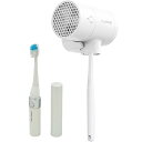 CLEAND 歯ブラシUV除菌乾燥機 T-dryer White + 音波式電動歯ブラシ CL20314+TB-303WT