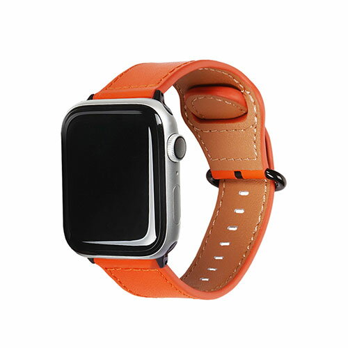 EGARDEN GENUINE LEATHER STRAP for Apple Watch 49/45/44/42mm Apple Watch用バンド オレンジ EGD20588AW 父の日 ギフト 2026 贈り物 プレゼント 母 父 ペアギフト