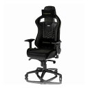 【20日限定！最大2,000円OFF】 ゲーミングチェア EPIC ゴールド noblechairs（ノーブルチェアーズ） NBL-PU-GOL-003