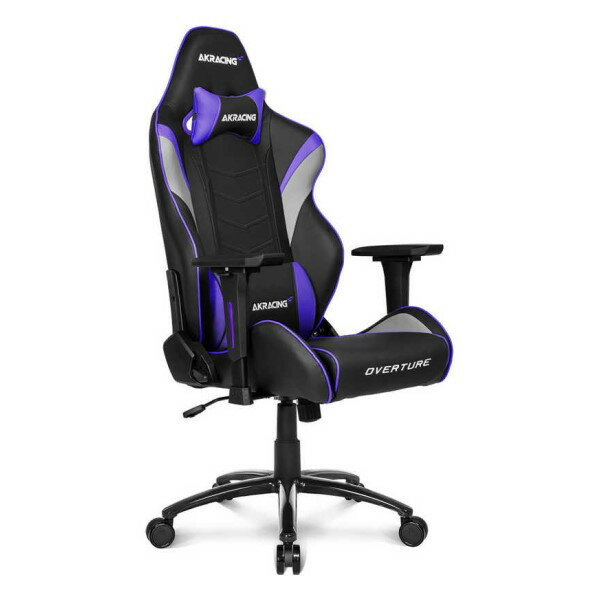 AKRacing（エーケーレーシング） ゲーミング・オフィスチェア（パープル） AKレーシング Overture Gaming Chair AKR-OVERTURE-PURPLE AKRacing