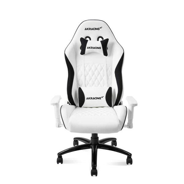 ゲーミングチェア 小型モデル ホワイト PUレザー AKRACING(エーケーレーシング) AKR-PINON-WHITE 新生活 一人暮らし 引っ越し 新生活応援 単身
