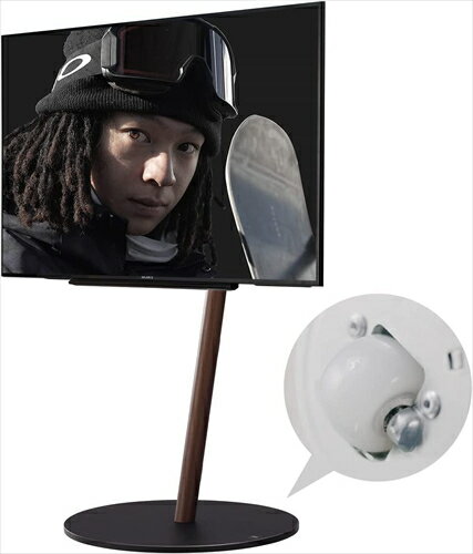 ナカムラ EQUALS イコールズ テレビ台 自立型 超低床キャスター付き テレビスタンド WALL A2 CASTER BA..