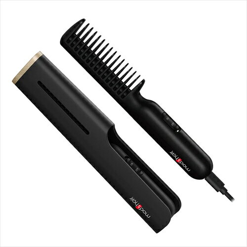 【500円OFFクーポン有】 モッズヘアスタイリッシュ モバイルヒートコーム ブラック MHB－1040－K ヘアーアイロン mods hair