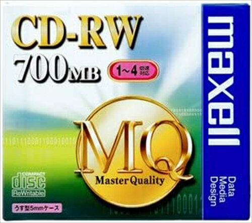 マクセル データ用 CD－RW CDRW80MQ．S1P