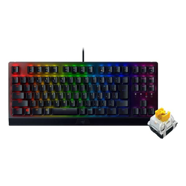 【最大250円OFF！～5/27 2時】 ゲーミングキーボード BlackWidow V3 TKL JP Yellow Switch Razer RZ03-03491900-R3J1