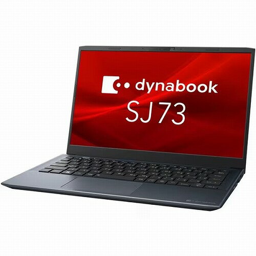 Dynabook ダイナブック SJ73/KU ノートパソコン 13.3型 A6SJKUL82435 ブラック Windows 10 Pro Core i5 メモリ 8GB SSD 256GB Office Home and Business 2021 ビジネス モバイル ノートPC