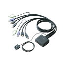 エレコム パソコン切替器/HDMI対応 KVM-HDHDU2(2)
