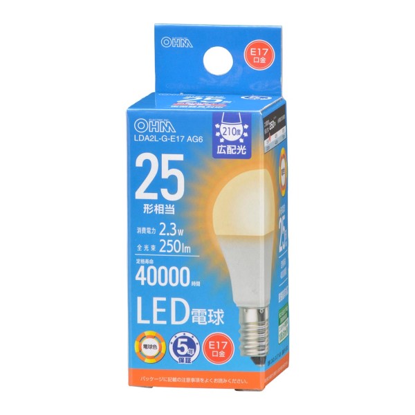 LED�ŵ微��E17 25������ �ŵ忧 ������ LDA2L-G-E17 AG6