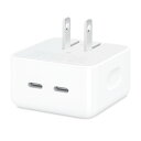 【1/15限定！最大2,000円OFF】 デュアルUSB-Cポート搭載35Wコンパクト電源アダプタ Apple MNWM3AM/A