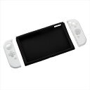 ナカバヤシ Nakabayashi Nintendo Switch 有機ELモデル用 シリコンカバー 分離型 ホワイト SZC−SWE04W 分離式 セパレートタイプ SwitchEL(2)