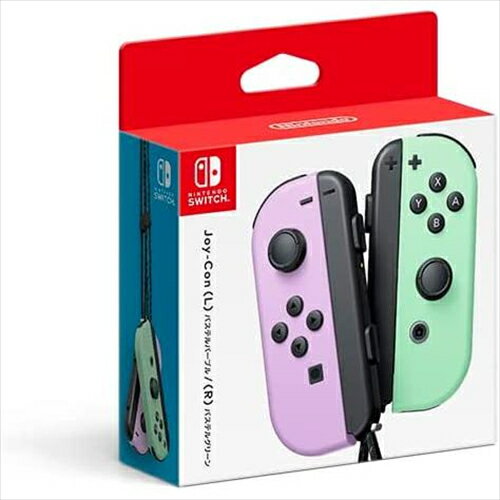 Joy-Con(L) パステルパープル/(R) パステルグリーン [HAC-A-JAWAF NSW ジョイコン Pパ-プル＆Pグリ-ン] 任天堂