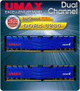 UMAX Technologies デスクトップ用 intel 第9世代以降に最適な DDR4 Long－DIMM 16GB ×2枚組 32GB ヒートシンクあり UM－DDR4D－3200－32GBHS／B メモリ