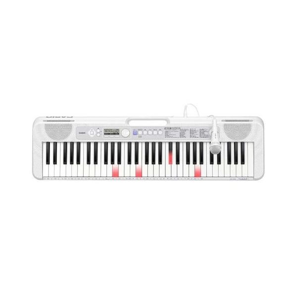 【最大300円OFF〜27日1:59まで】 光ナビゲーションキーボード Casiotone ホワイト × パープル カシオ LK-330