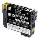 ［エプソン IB10KA 互換］リサイクルインクカートリッジ（ブラック/顔料） エコリカ ECI-EIB10A-B