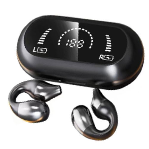 E-SELECT 耳を塞がない開放型イヤホン カフス型 Bluetooth フルワイヤレス ES-ECS03B 新生活 一人暮らし 引っ越し 新生活応援 単身