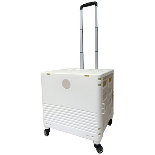 【最大3,000円OFFクーポン有】 センター商事 キャリーコンテナ Lサイズ ホワイト K-247-WH