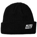 yGW500~OFFN[|zzI`5/6 23:59z MACK BARRY }No[ yBEANIE(r[j[)z CLASSIC PATCH SHORT BEANIE ubN MCBRY70504