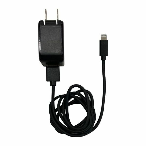 充電ケーブル AC CHARGER ＋ ライトニング 2.4A対応 スリム2PORT 1m （ブラック） クオリティトラストジャパン QL-0201BK 父の日 ギフト 2026 贈り物 プレゼント 母 父 ペアギフト