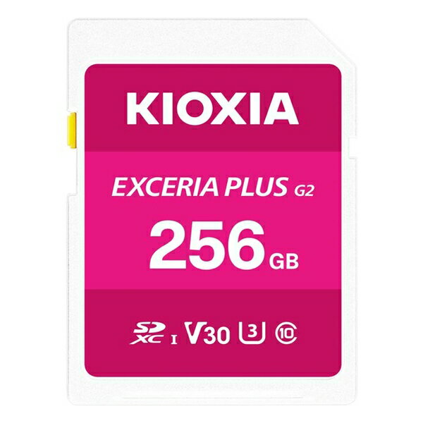 yő2,000~OFFI5/15 0`5/16 2z SDXCJ[h EXCERIA PLUSiG2j 256GB Class10 UHS-I U3 V30 őǍ100MB/s ő发90MB/s KIOXIA KSDH-B256G