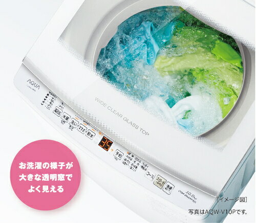 全自動洗濯機 7.0kg ホワイト AQUA AQW-V7P(W) 3
