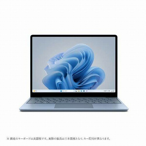 マイクロソフト Microsoft Surface Laptop Go 3 12.4型 XKQ-00063 アイスブルー ノートパソコン Core i5 メモリ 16GB SSD 256GB Windows 11 Home/Office Home ＆ Business 2021 サーフェス ラップトップ ゴー 3