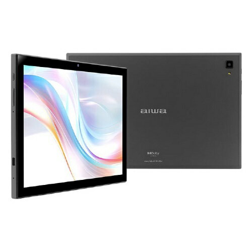 Androidタブレット 10.1型(Android 13/ RAM 4GB/ ROM 64GB/ Wi-Fi モデル)−グレー アイワ JA3-TBA1006-4