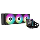 DeepCooL LDシリーズ 360mm簡易水冷クーラー LD360 ブラック R-LD360-BKMSN-G-1 CPUクーラー 水冷クーラー Intel LGA1700 対応 AMD AM5 対応